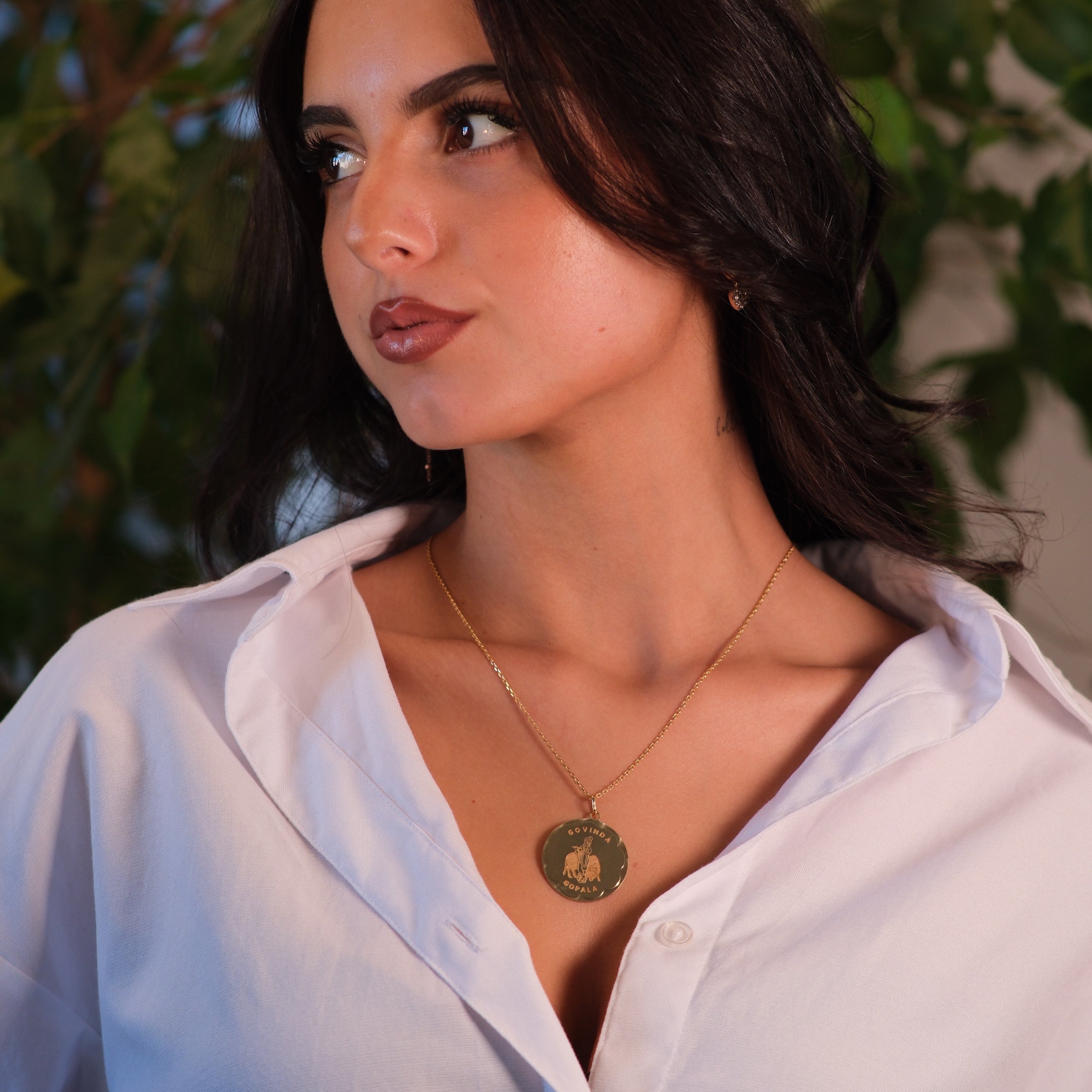 Collana Govinda Gopala -  Dorato