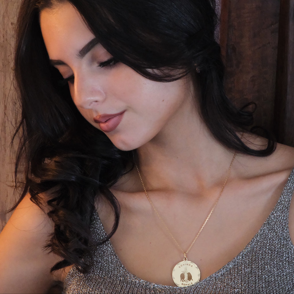 Collana Govinda Gopala -  Dorato