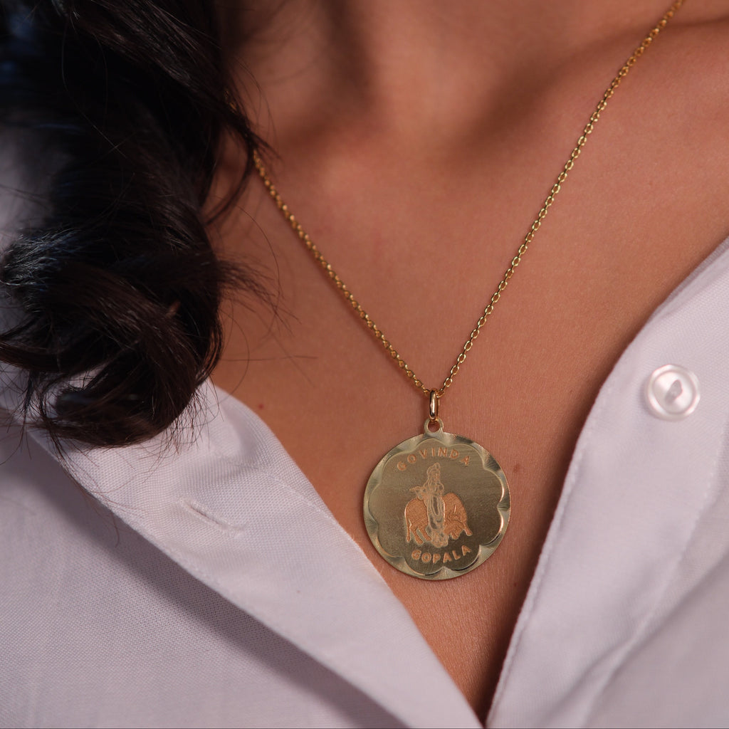 Collana Govinda Gopala -  Dorato