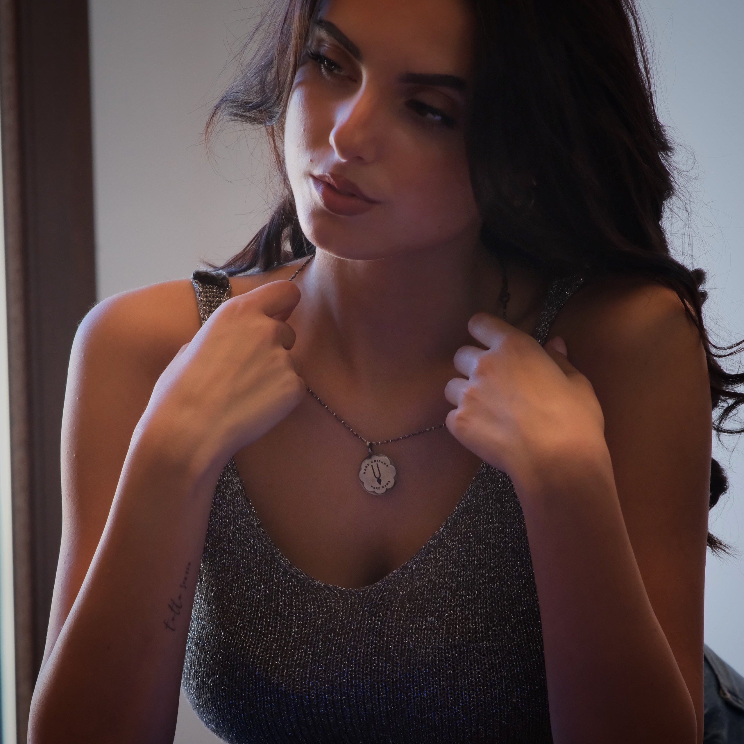 Collana Krishna Rama - Argento