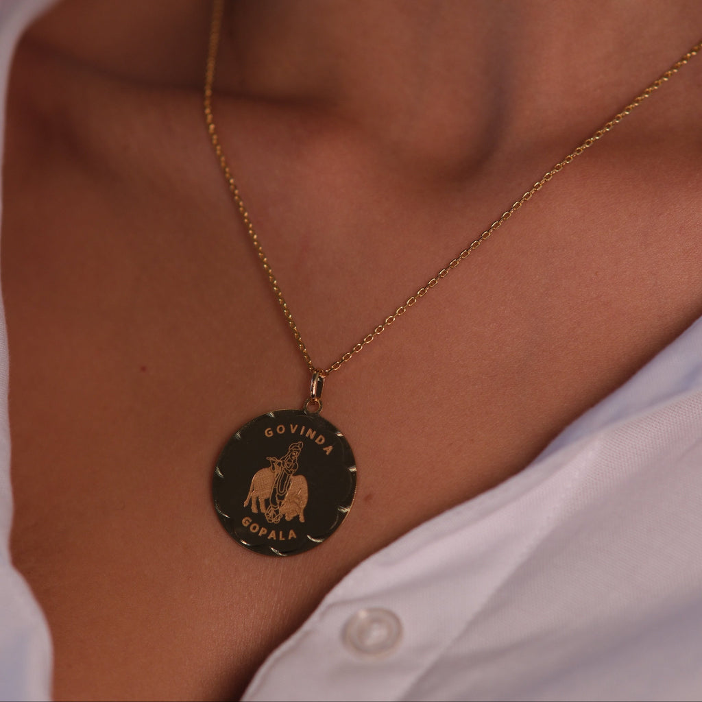 Collana Govinda Gopala -  Dorato