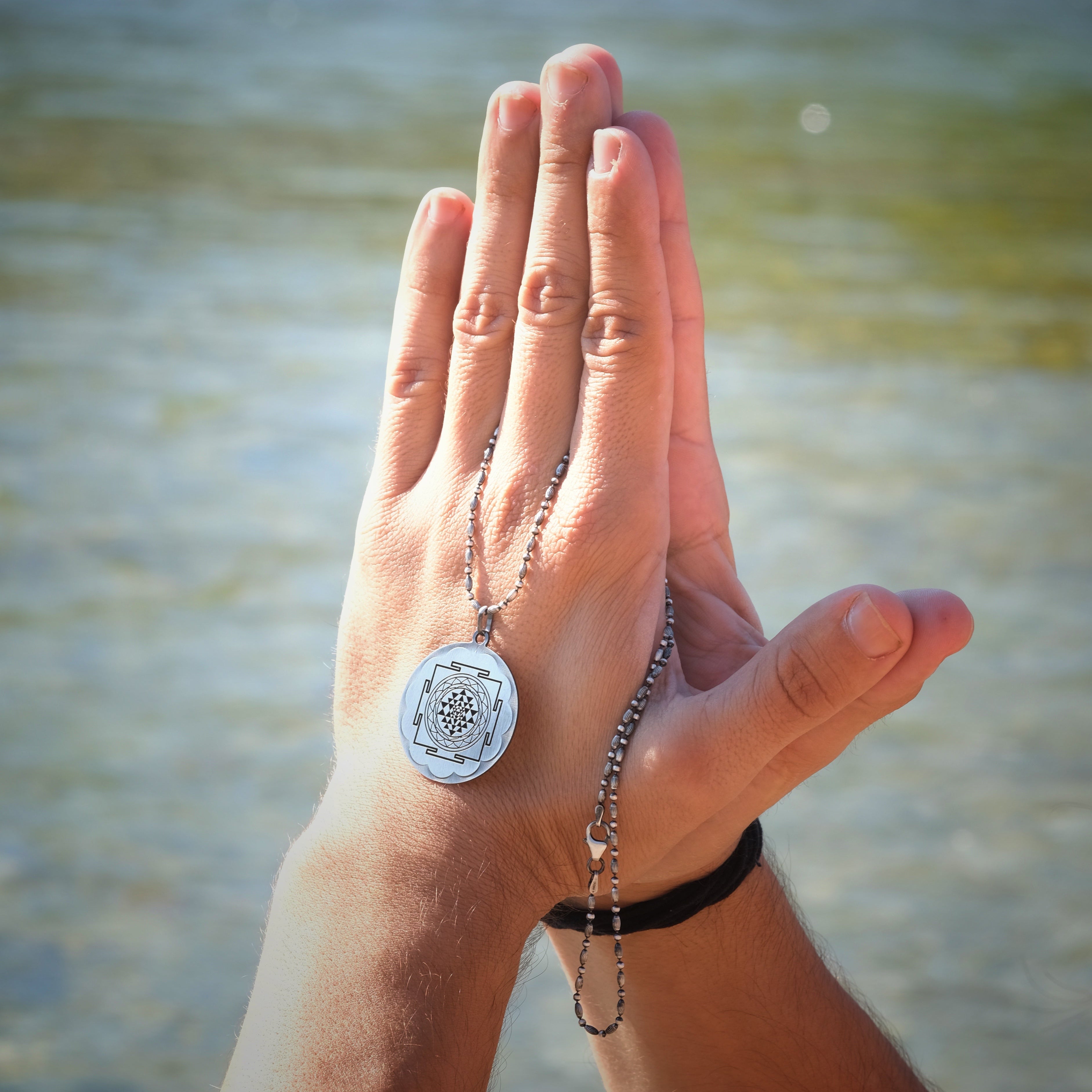 Collana Sri Yantra - Argento