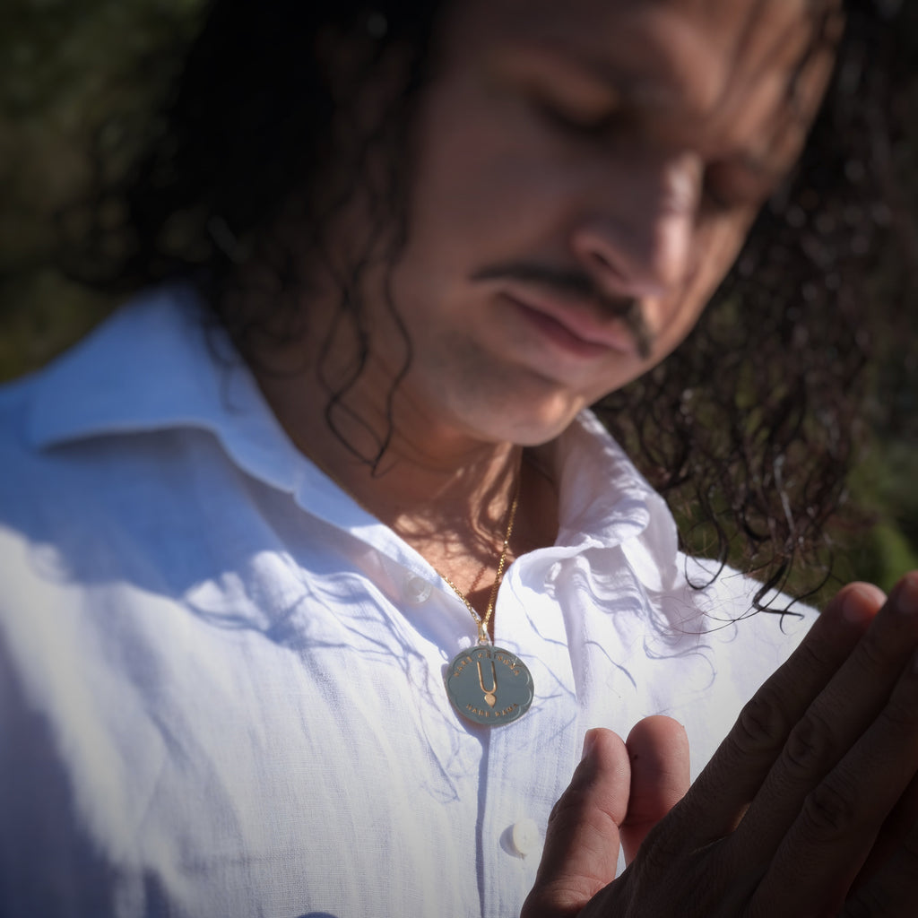 Collana Krishna Rama - Dorato