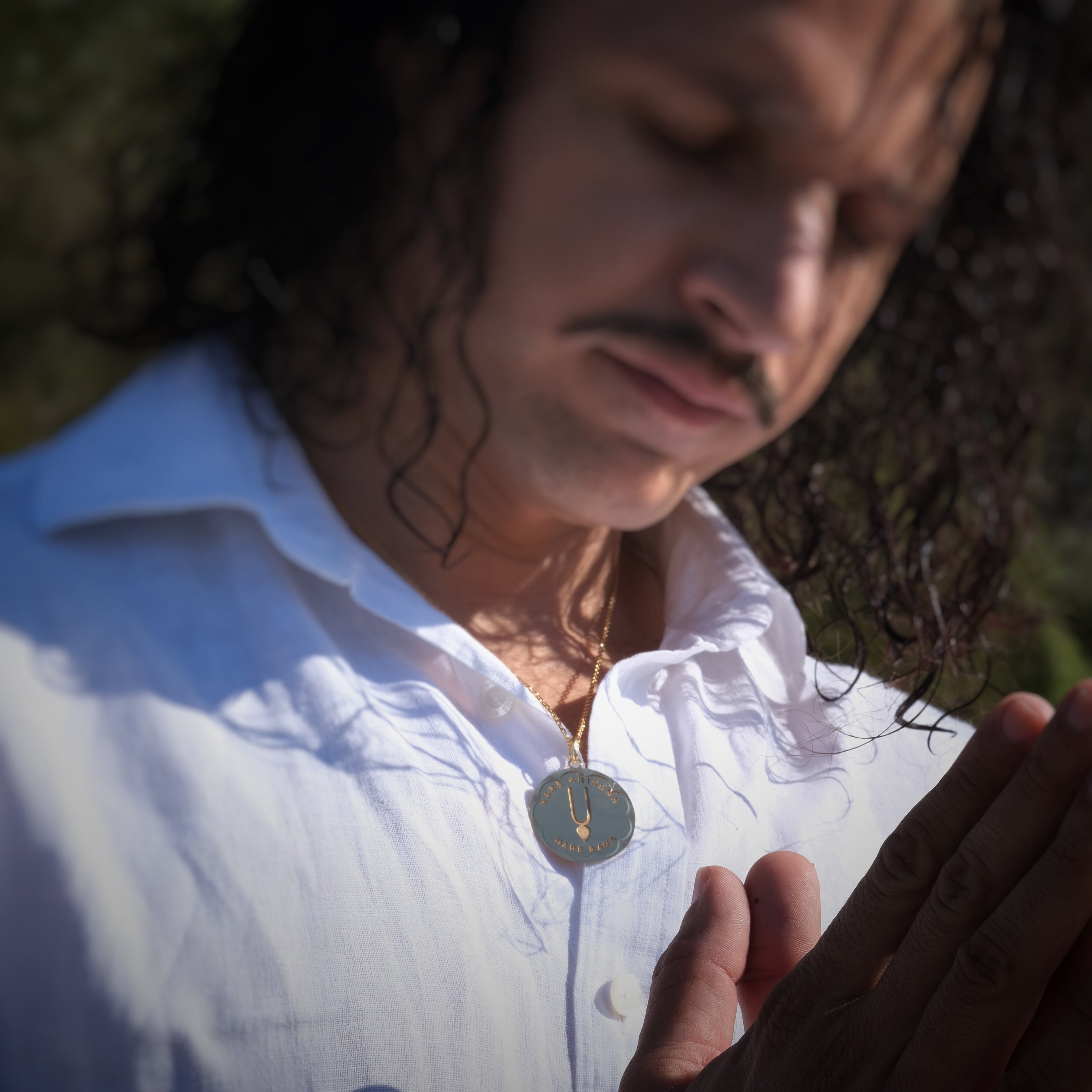 Collana Krishna Rama - Dorato