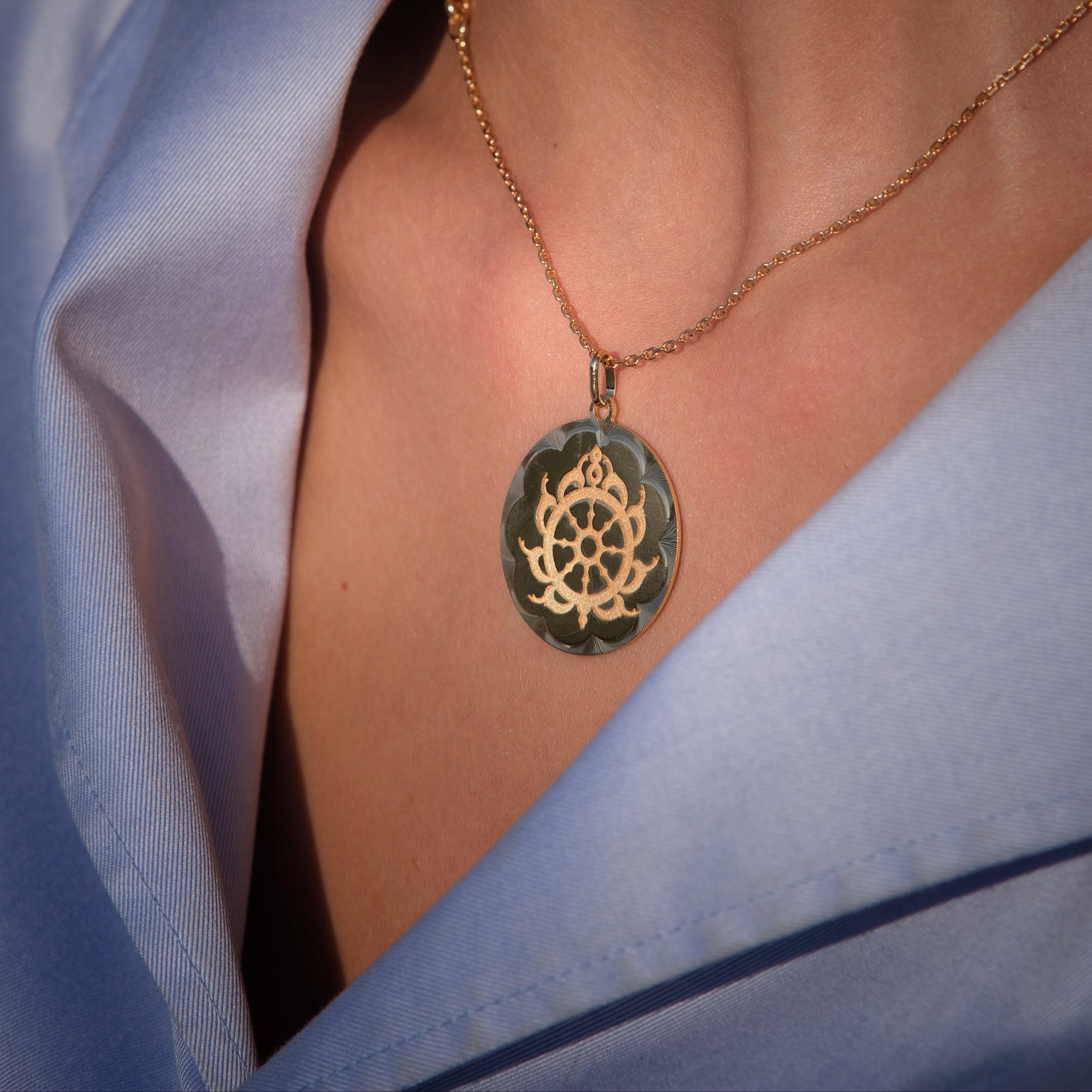 Collana Sudarshana -  Dorato