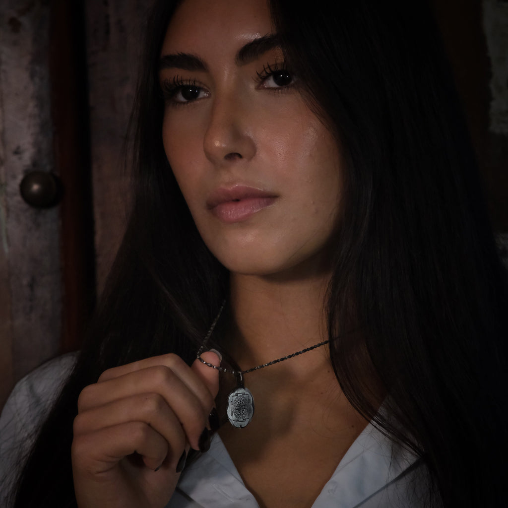 Collana Sri Yantra - Argento