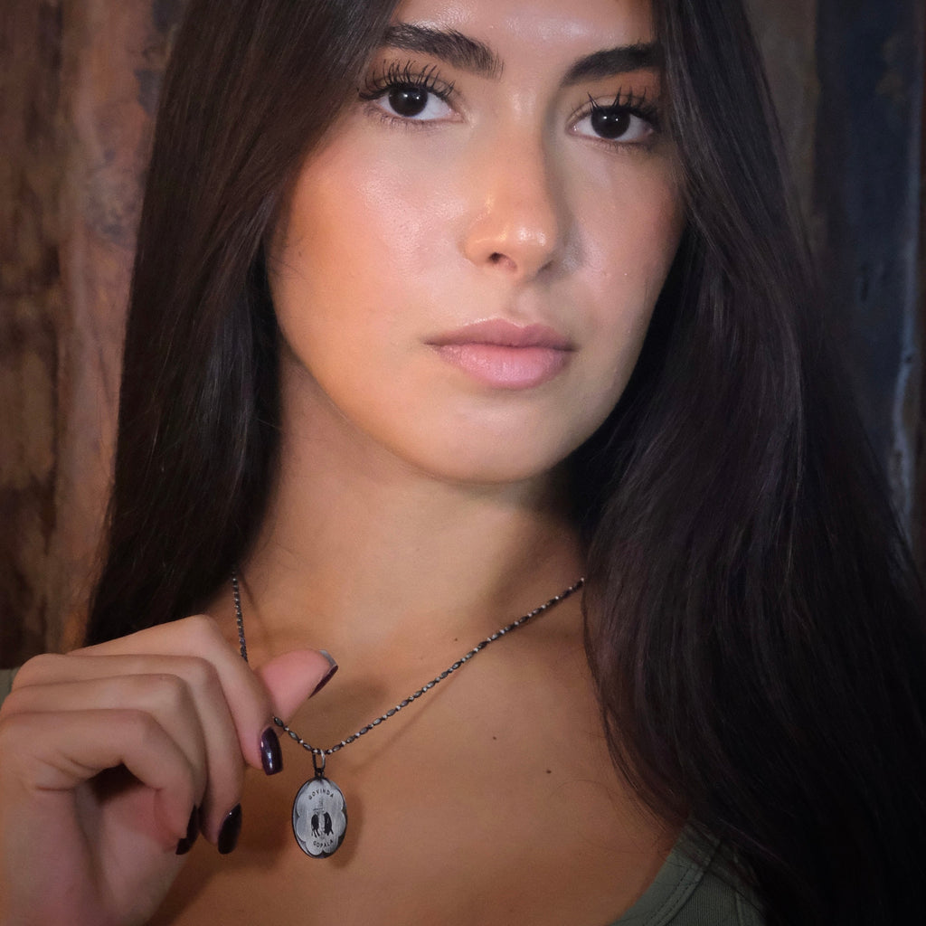 Collana Govinda Gopala - Argento