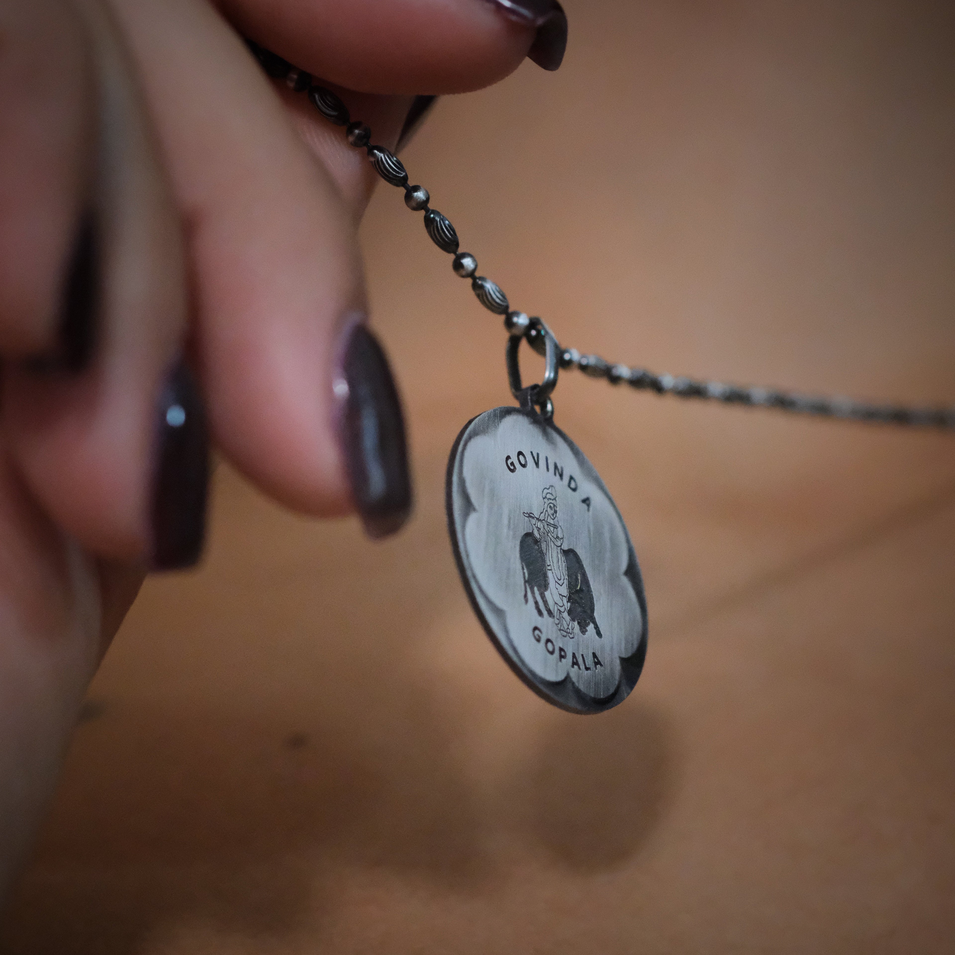 Collana Govinda Gopala - Argento