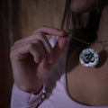 Collana Om - Aum Argento