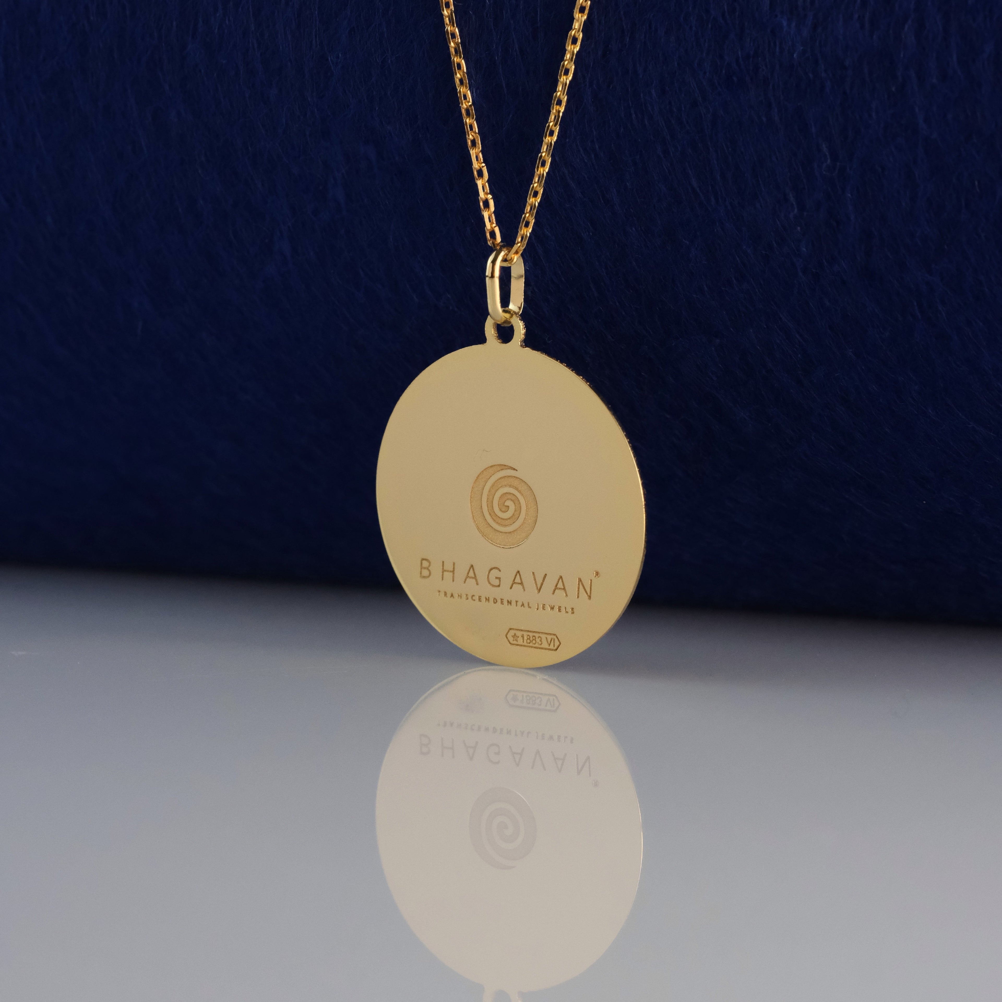 Collana Om - Aum Dorato