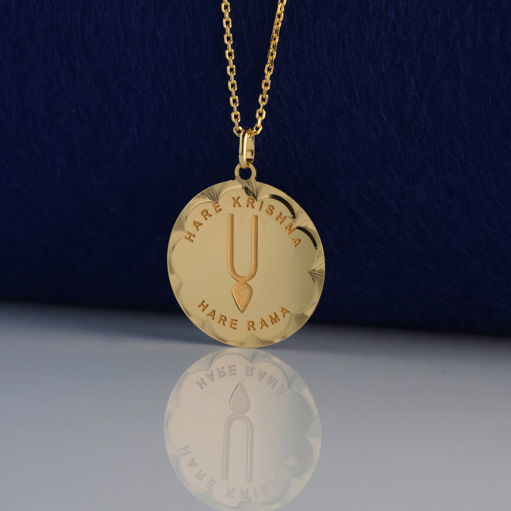 Collana Krishna Rama - Dorato