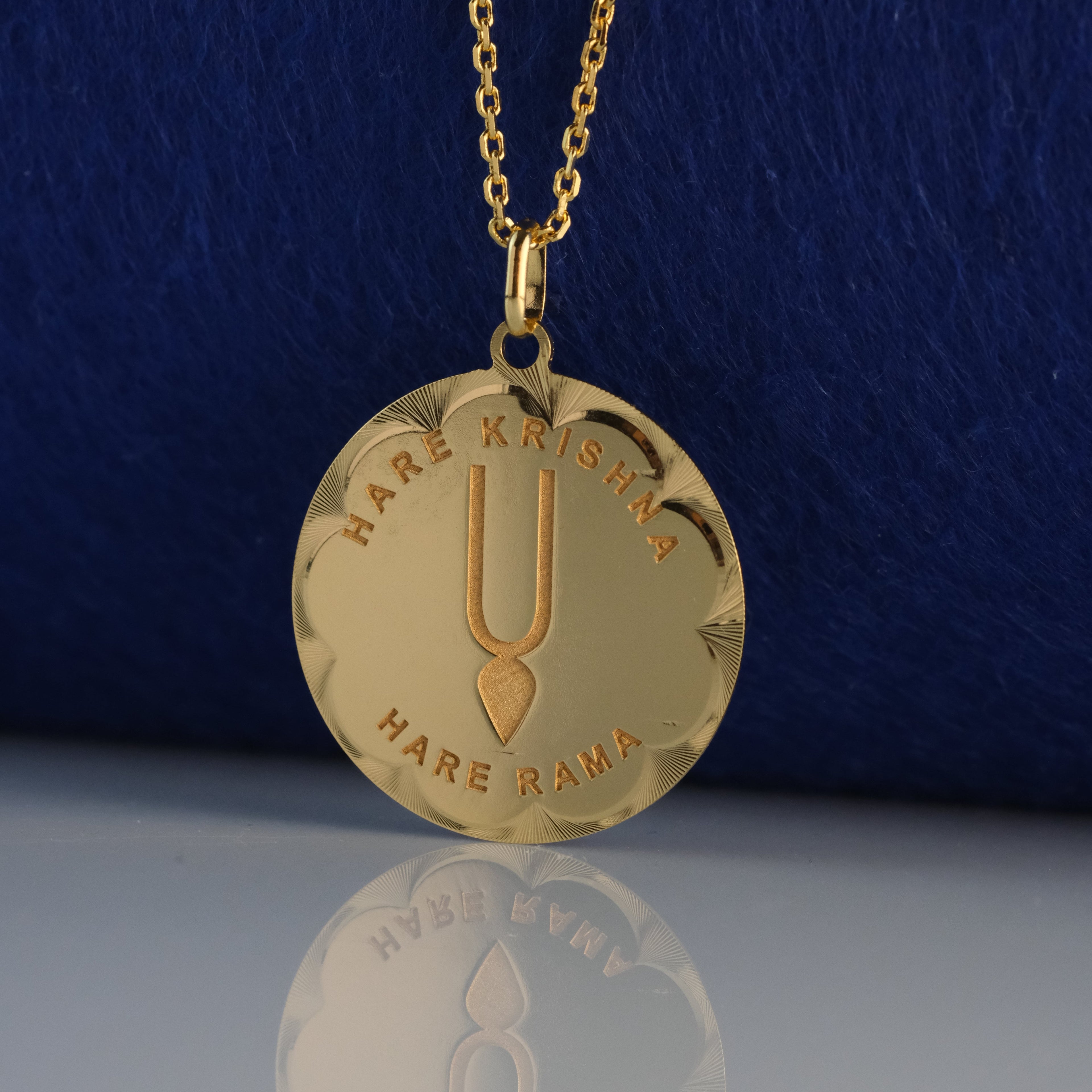 Collana Krishna Rama - Dorato