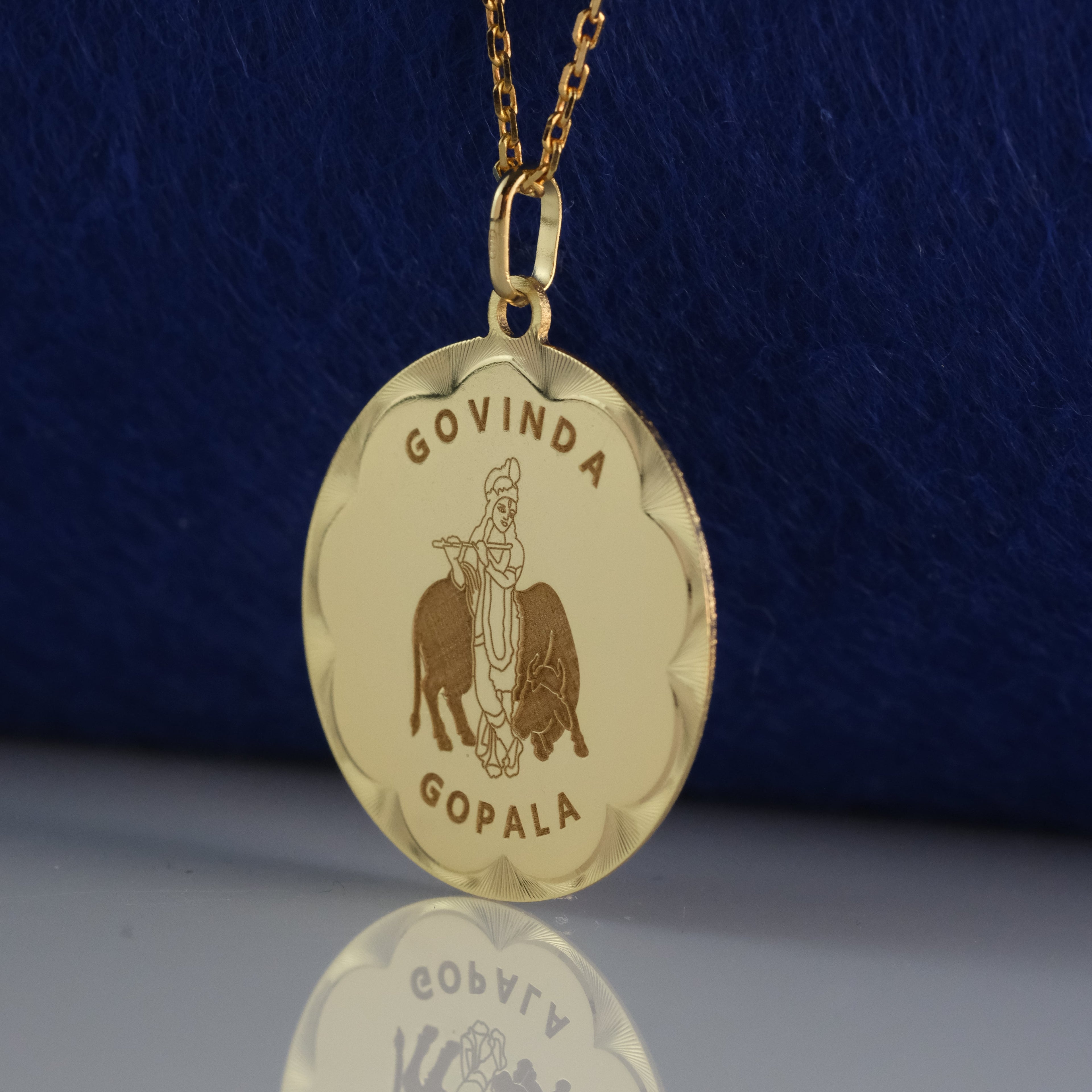 Collana Govinda Gopala -  Dorato