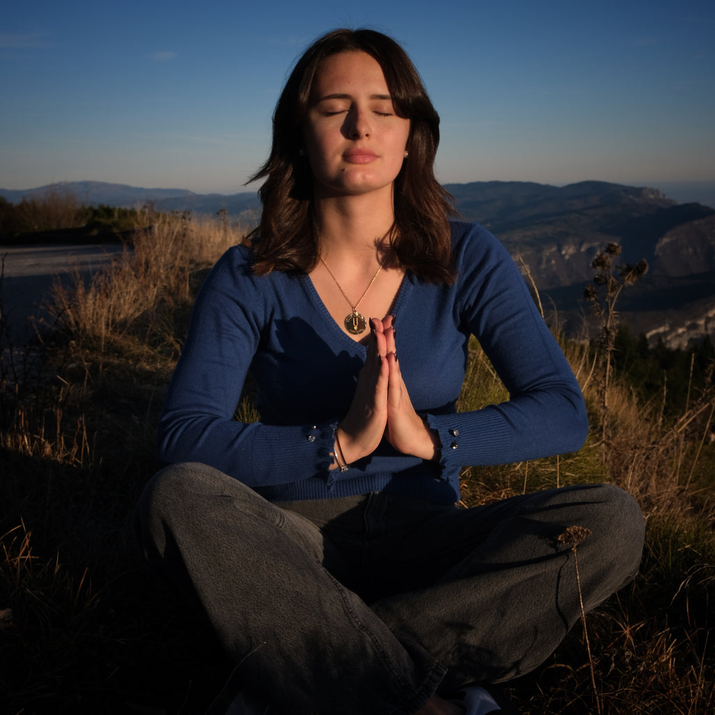 Collana Krishna Rama - Dorato