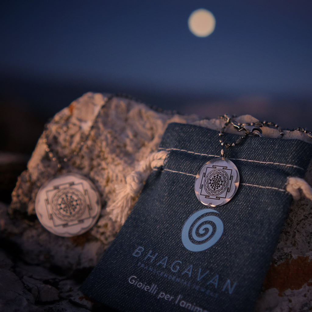 Collana Sri Yantra - Argento