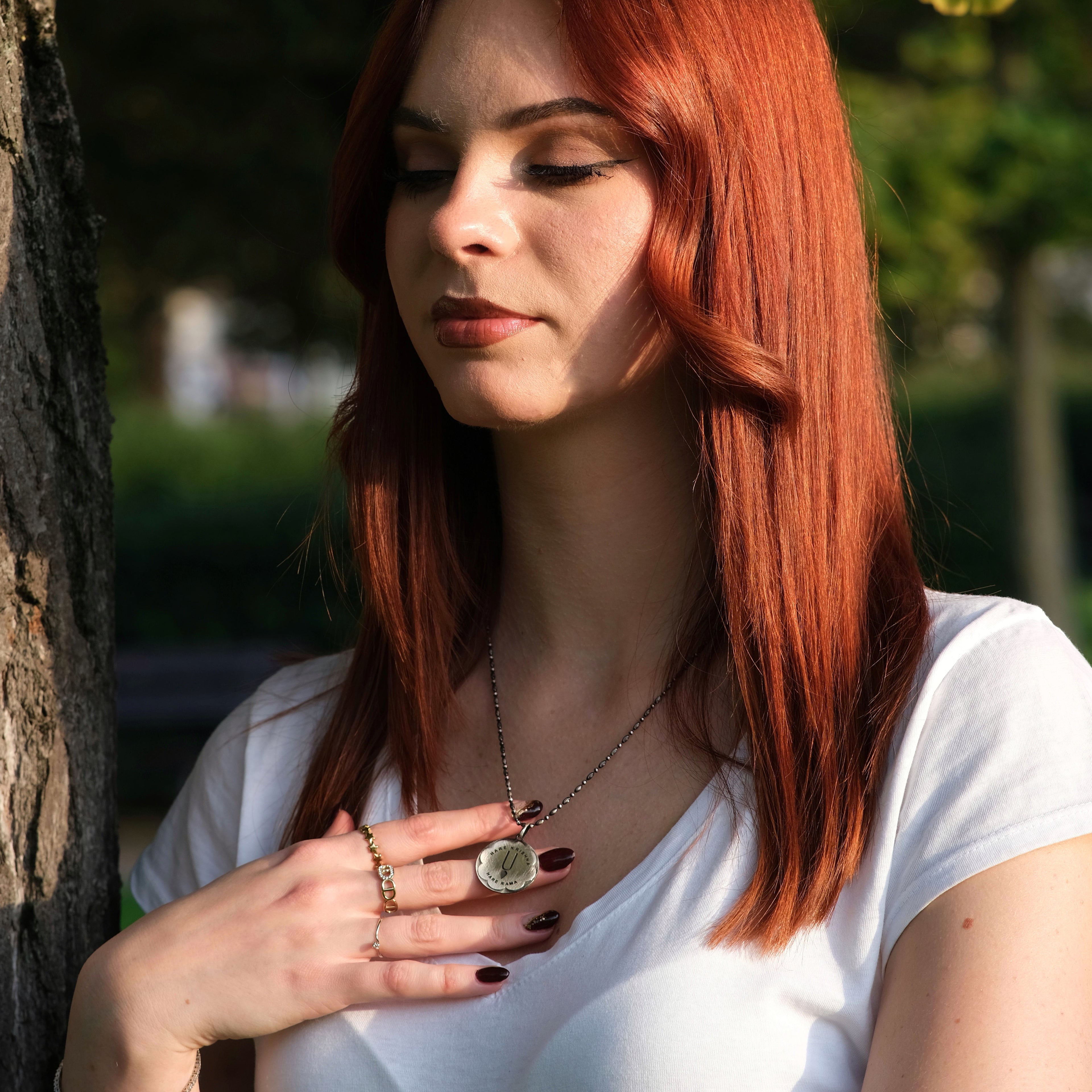 Collana Krishna Rama - Argento