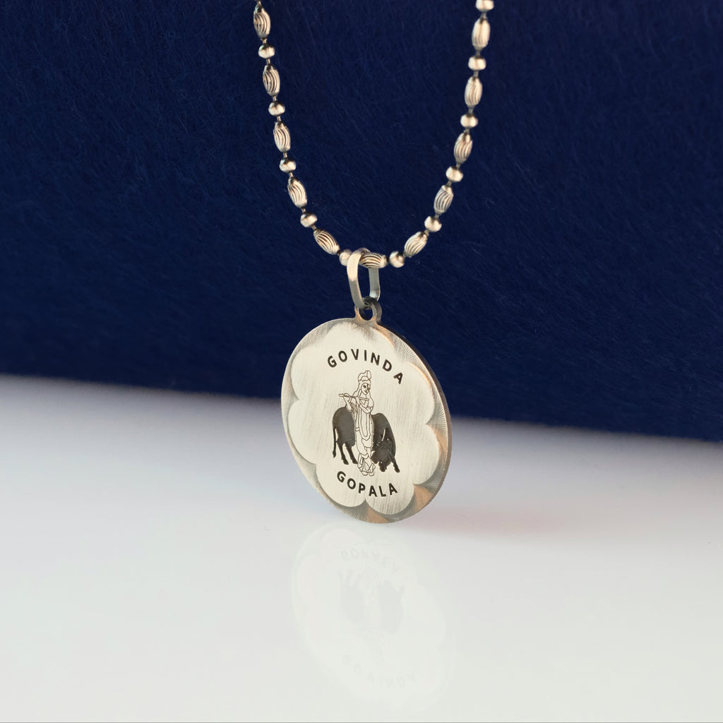 Collana Govinda Gopala - Argento