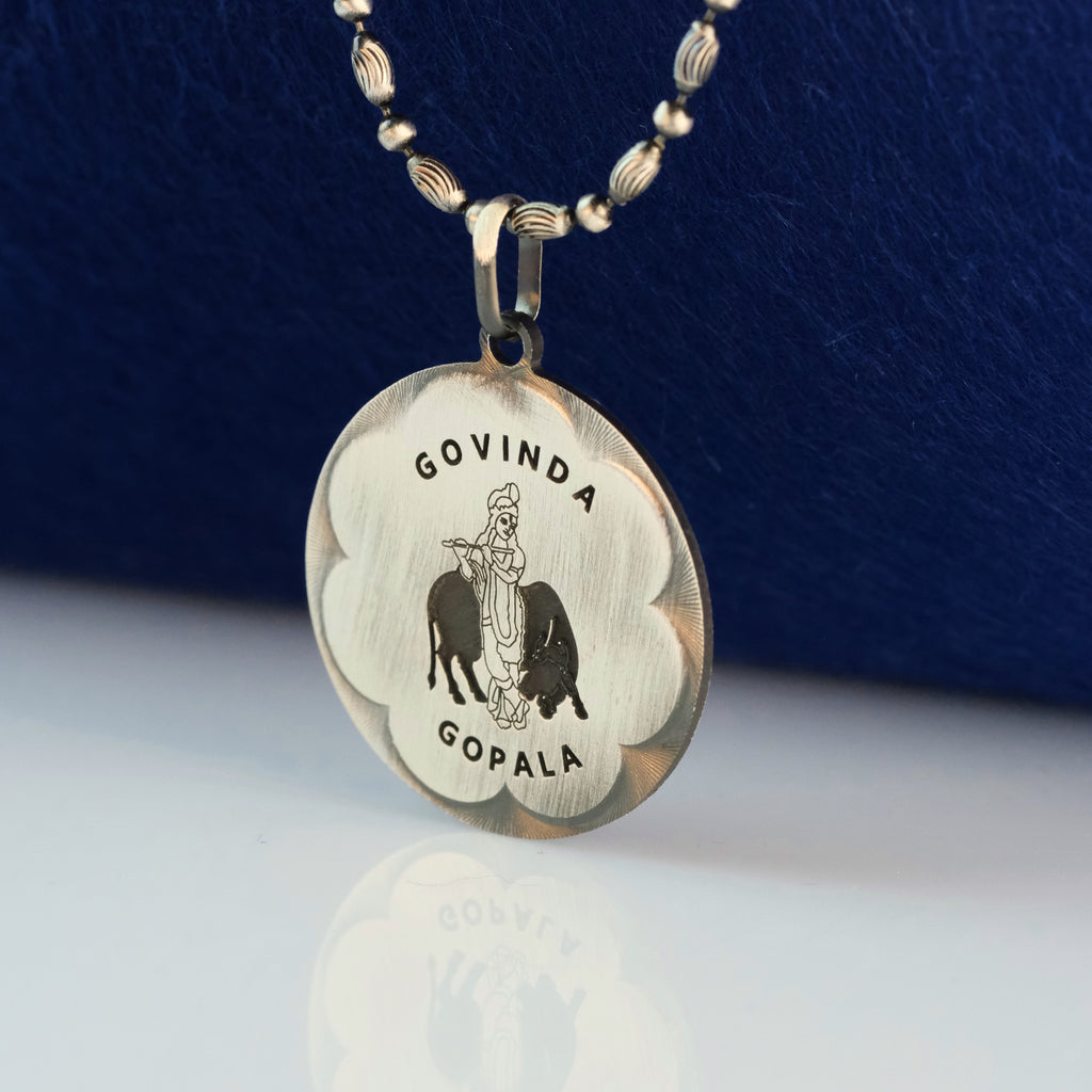 Collana Govinda Gopala - Argento