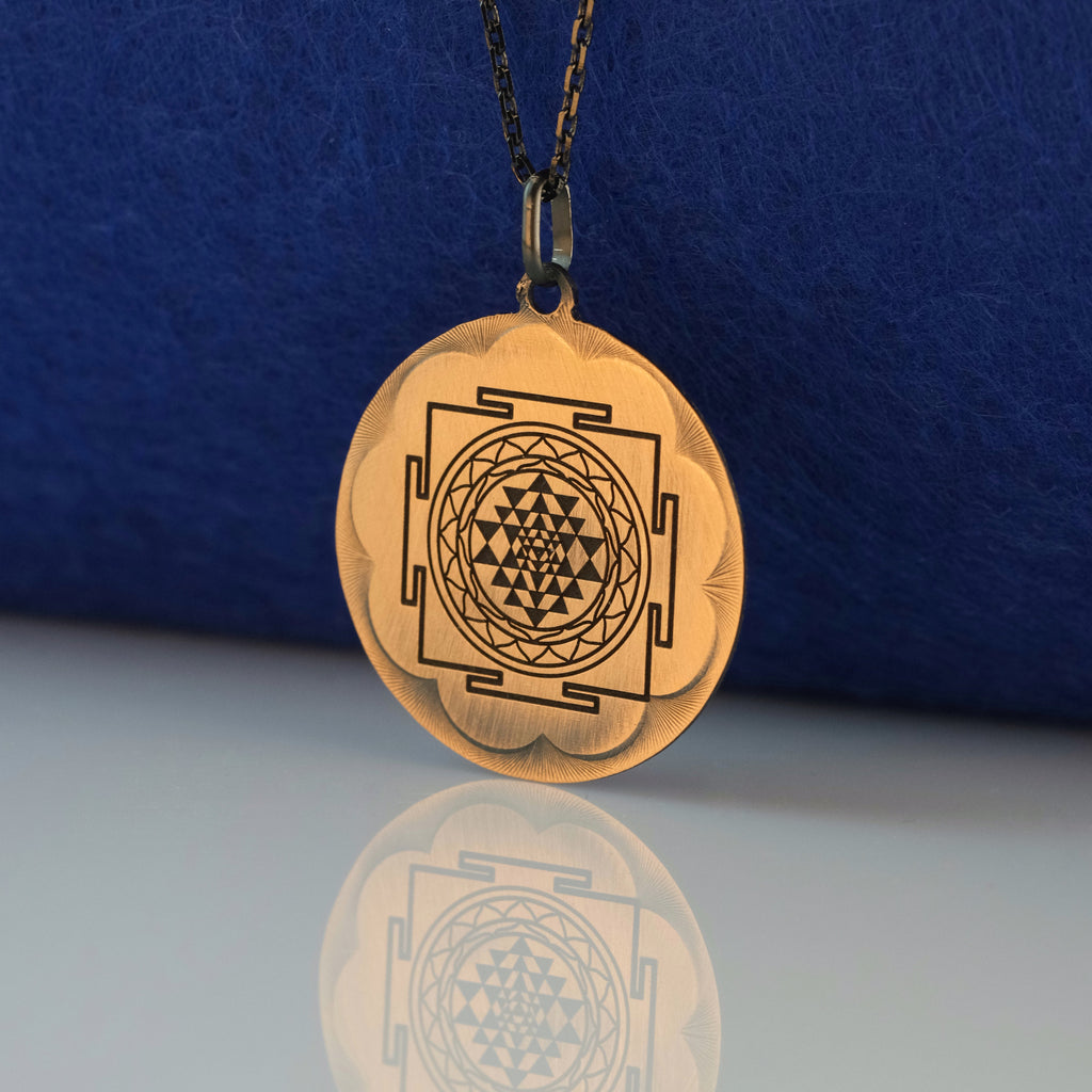 Collana Sri Yantra - Ramato