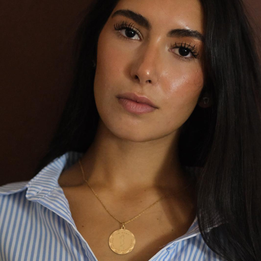 Collana Sri Yantra - Dorato