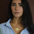 Collana Sri Yantra - Dorato