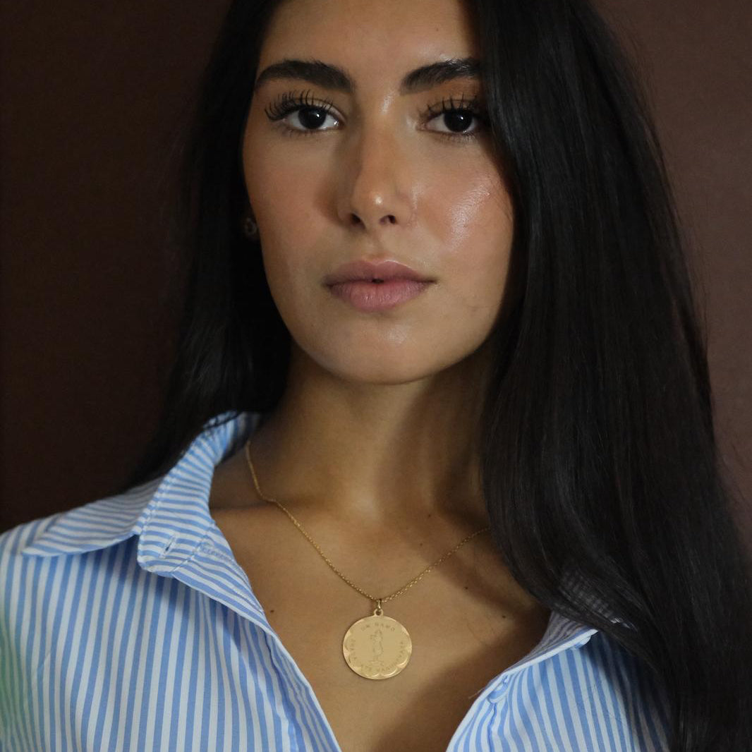 Collana Sri Yantra - Dorato