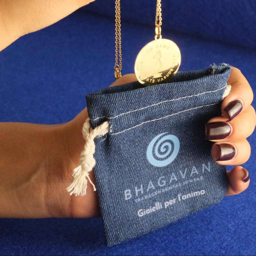 Collana Sri Yantra - Dorato